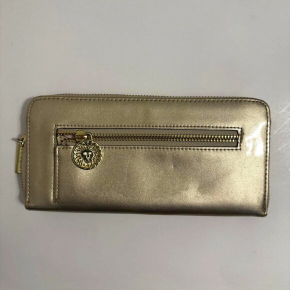 Anne Klein Handbags - Anne Klein Long Gold Shimmer And Shine Wallet